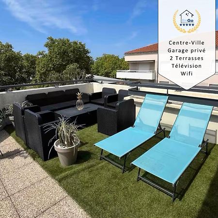 Bngo I Immense Rooftop Lyon I 2 Chambres, 4 Places Parkings, 2 Immenses Terrasses, 8 Personnes Exterior photo