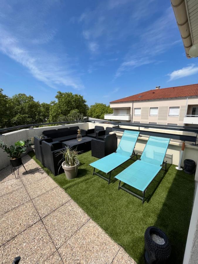 Bngo I Immense Rooftop Lyon I 2 Chambres, 4 Places Parkings, 2 Immenses Terrasses, 8 Personnes Exterior photo